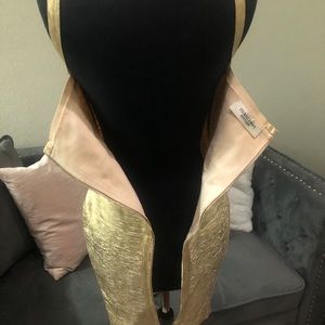 Gold Skin Tight Dress
